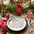 thumbnail image 5 of Uxgjfwu Christmas Disposable Plates, Holiday Themed Party Tableware, Festive Pattern Paper Plates for Gatherings, Events, Family Celebrations, 5 of 6