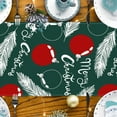 thumbnail image 4 of Drapeau de Table 33 cm x 183 cm Décoration de Fête d'Hiver pour Salon Table Basse, 4 of 6