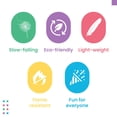 thumbnail image 2 of Ultimate Confetti, Rectangular Blue Mylar Shiny Foil Metallic Confetti for Cannon and Launcher use - Gender Reveal Confetti for Wedding, Parties, Mother’s Day and Live Events - 1 lb, 16 oz, 2 of 5