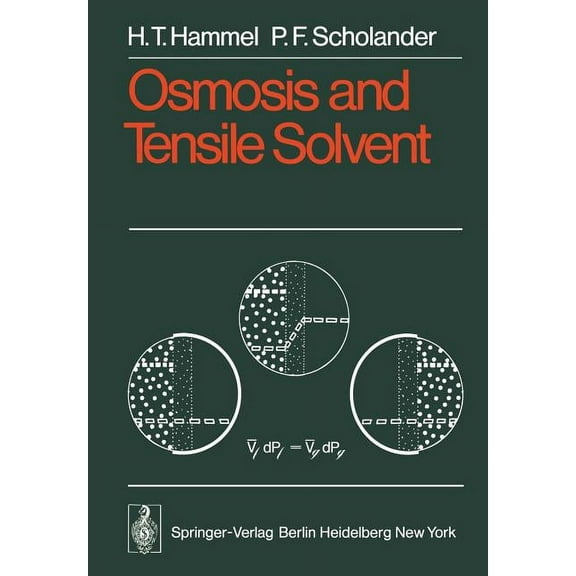 Osmosis and Tensile Solvent, (Paperback)