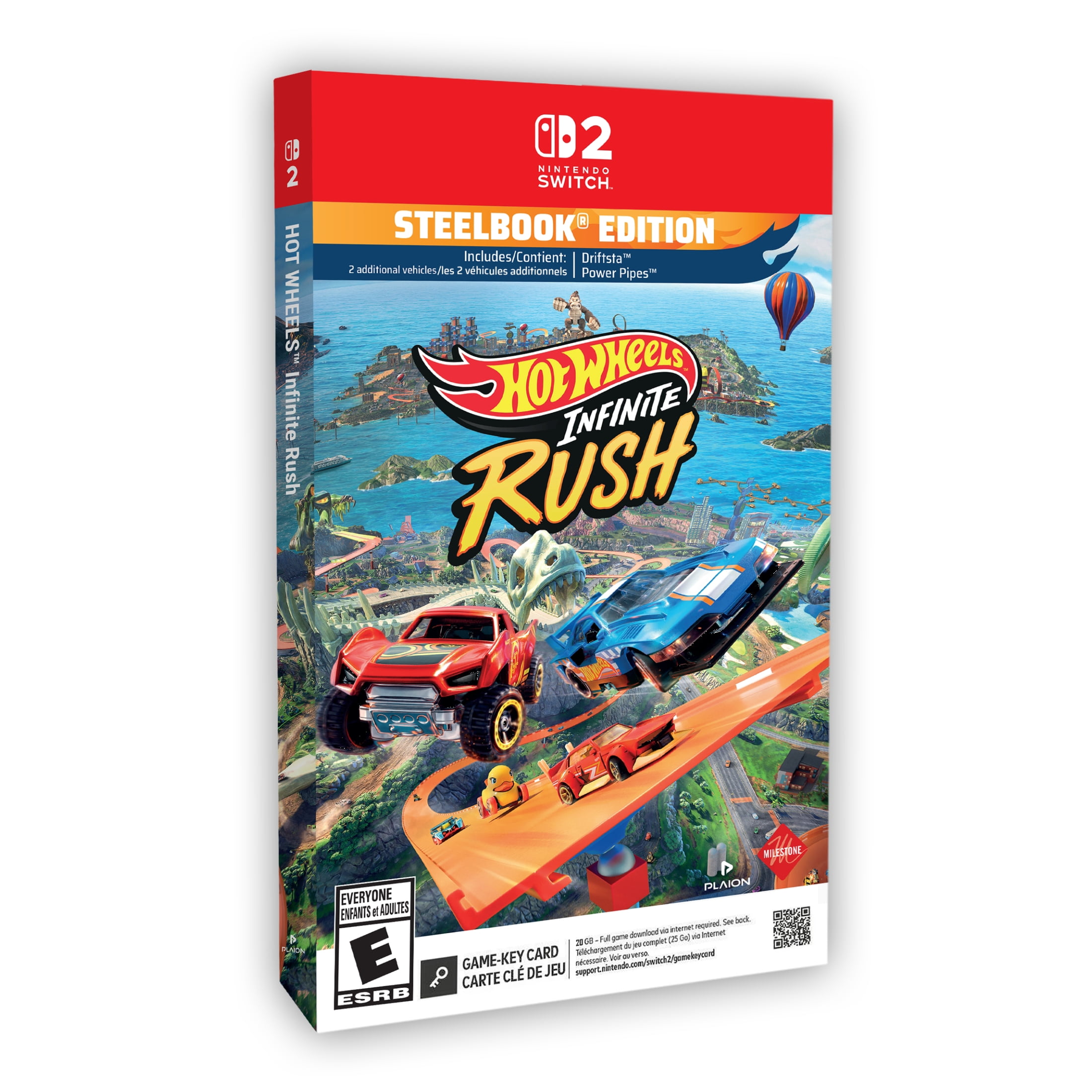 Hot Wheels Infinite Rush WM Exclusive Steel Book Edition - Nintendo Switch 2 Game