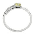 thumbnail image 3 of Stainless Steel Ring AAA GRD CZ Topaz DA338 for Women Topaz Stone Color Style No Size 8, 3 of 5