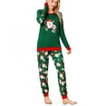 thumbnail image 4 of Avidlove Women Christams Green Pajama Sets Comfy Long Sleeve Pjs Pullover with Jogger Pants Lounge Sets Crew Neck Soft Sleepwear, 4 of 8