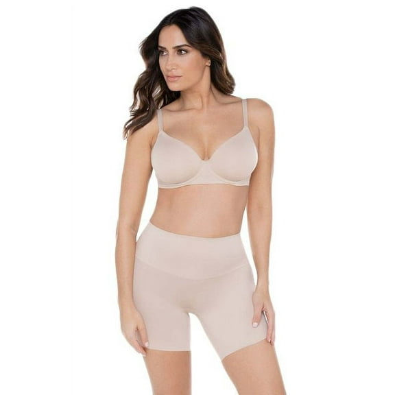 Miraclesuit Womens Comfy Curves Firm Control Bike Shorts Style-2518