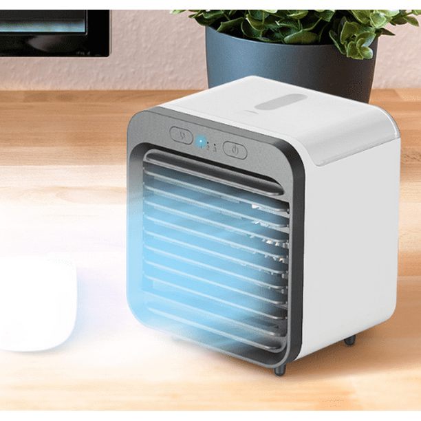 Blast Portable Air Conditioner Fan Personal Mini Evaporative Air Cooler With 3 Speeds Quiet Air Cooler Fan Usb Small Air Conditioner Desk Cooling Table Fan For Home Office Bedroom Walmart Com