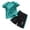 61Green307, variant on XAOFW Toddler Boys Girls Outfits Short Sleeve Top Mesh Shorts Kids Summer Quick Drying Tracksuit Set 3-4 Years