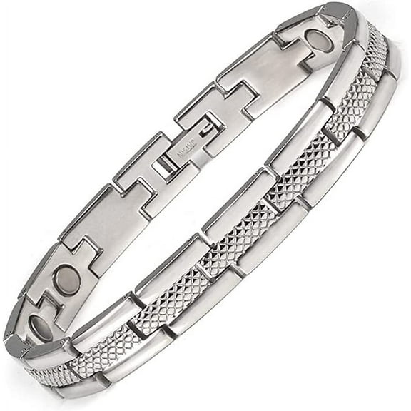 Stainless Steel Magnetic Anklets for Men, 26cm, Ankle Bracelets, Fashion Jewelry,Gift for Mom Wife