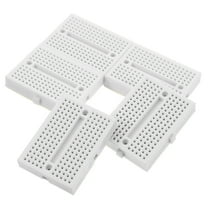 Zehuanyu 5pcs Small Breadboard For Diy Electronic Projects Mini Pcb Board For Soldering Practice Blank Circuit Board Universal Breadboard