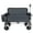 Gray, variant on 3-in-1 Folding Wagon Bench Seat 500lb Capacity Beach Tires Camping
