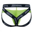 thumbnail image 7 of JOCKMAIL Men's Sexy Jockstrap Ice Silk Breathable Thongs Men's Thong Jockstrap Underwear, 7 of 7