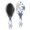 Blue Christmas Snowflake, variant on Blue Christmas Snowflake Pattern Hair Brush,Girls Detangling Hair Brush,Glide Through Tangles with Ease for Wet & Dry Hair,8.8"X2.8"