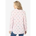thumbnail image 2 of Woman Within Plus Size Perfect Long Sleeve Shirt, 2 of 5