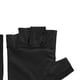 thumbnail image 4 of Guantes de seda de hielo con protección solar, guantes de medio dedo para mujer para deportes al aire libre toda la mitad de negro, 4 of 9