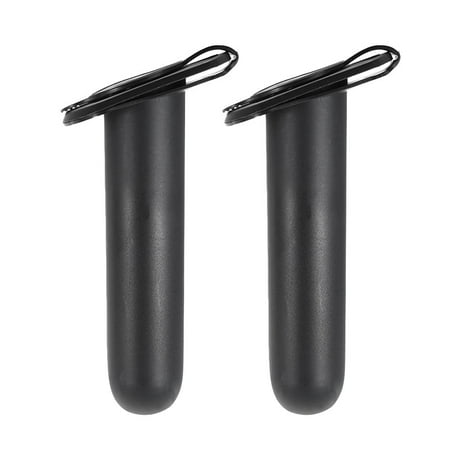 2 Pieces Flush Mount Fishing Boat Rod Holder and Cap Cover for Kayak Pole