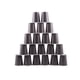 thumbnail image 2 of 60 Vasos de Papel (9 Oz) - Catering de Vajilla de Fiesta de Cumpleaños En Colores Lisos (Negro), 2 of 5