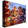 thumbnail image 2 of Trademark Art "Reflections Of A Millhouse" Canvas Wall Art by David Lloyd Glover, 2 of 2
