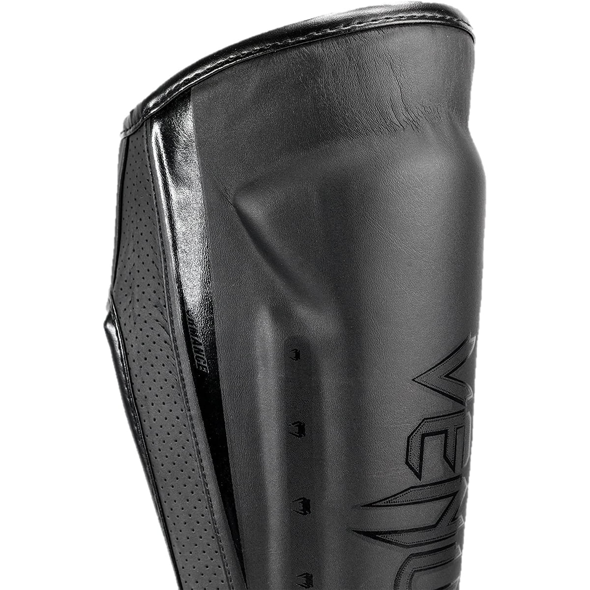 Venum Elite Evo Protective Shin Instep Guards - XL - Black/Black