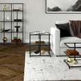 thumbnail image 3 of Henn&Hart 22" Black Side Table, 3 of 5