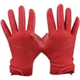 thumbnail image 1 of Battle Sports Doom 1.0 Youth Football Receiver Gloves - Small - Red, 1 of 5