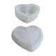 thumbnail image 3 of Molde de fundición de resina, estuche de almacenamiento, molde de silicona en forma de corazón, artesanía hecha a mano, caja de contenedor de tarro de mayimx Fundición de resina de silicona, 3 of 9