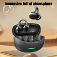 thumbnail image 4 of Auriculares Bluetooth de 5,4" con clip para la oreja, batería alta, baja latencia, cómodos de usar sin sentir, micrófono doble, reducción de ruido, auriculares Bluetooth de plástico de tipo abierto., 4 of 6