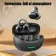 thumbnail image 4 of Auriculares Bluetooth de 5,4" con clip para la oreja, batería alta, baja latencia, cómodos de usar sin sentir, micrófono doble, reducción de ruido, auriculares Bluetooth de plástico de tipo abierto., 4 of 6