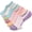 Multicolor, variant on No Show Socks Womens Athletic Cushioned Low Cut Sports Running Ankle Socks for Women 6 Pairs