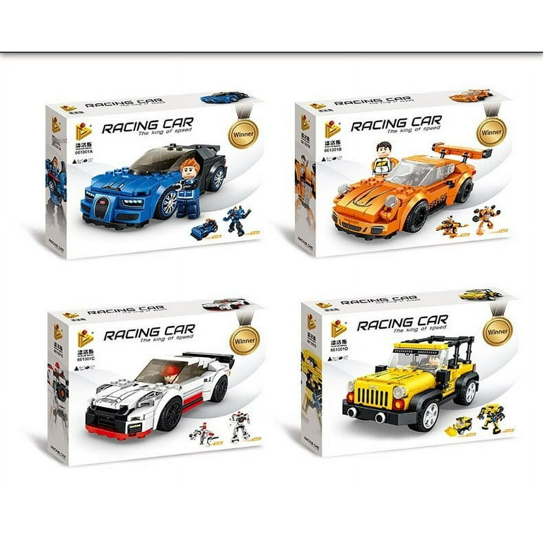 MOC Safety Mini Car F56 Sports Car Bricks Toys C020