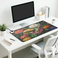 thumbnail image 5 of Wobogo Peony Butterfly Paintings Heated Mouse Pad Extra-Large Desk Mat With 3 Heating Levels and 3-hour Auto Shut-Off Protection Ideal for Computer Keyboards Home Office Hand-warming Essential 31.5in, 5 of 9