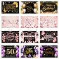 thumbnail image 5 of Happy Birthday Party Backdrop Banner - Wall Decorations Photography Background Party Supplies, 5 of 5