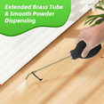 thumbnail image 2 of Diatomaceous Earth Powder Duster, Garden Powder Applicator with Long Brass Sprayer, Bulb Duster Sprayer, 2 of 7