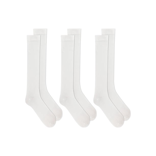 Calcetines de compresión de viaje hasta la rodilla para mujer Dr. Scholl's (paquete de 3)