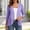 Purple, variant on Women's Casual 3/4 Sleeve Lightweight Cardigan Open Front Summer Cardigans 2026 Trendy Shrug Coverups(Beige,XXL)