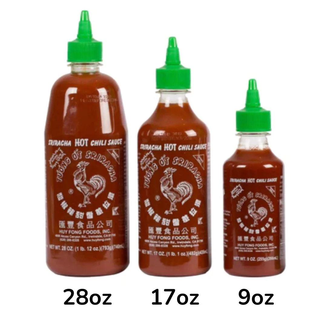 Sriracha Hot Chili Sauce, 28oz (793g) Bottle