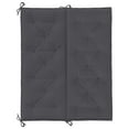 thumbnail image 6 of vidaXL Garden Bench Cushion Set of 2 Anthracite, 6 of 8