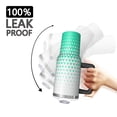 thumbnail image 3 of 40oz Tumbler with Handle and Straw, Vacuum Insulated Stainless Steel Travel Mug, Fits Car Cup Holder, Gradient Print, 3 of 6
