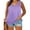 Purple, variant on NTACZA Plus Size Tops for Women Trendy Sleeveless Green Comfy Solid Casual Tank Tops Womens Shirts L