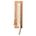 thumbnail image 2 of Cook With Color Watermelon Knife, Extra-Long Serrated Stainless Steel Blade for Melons, Taupe, 2 of 5