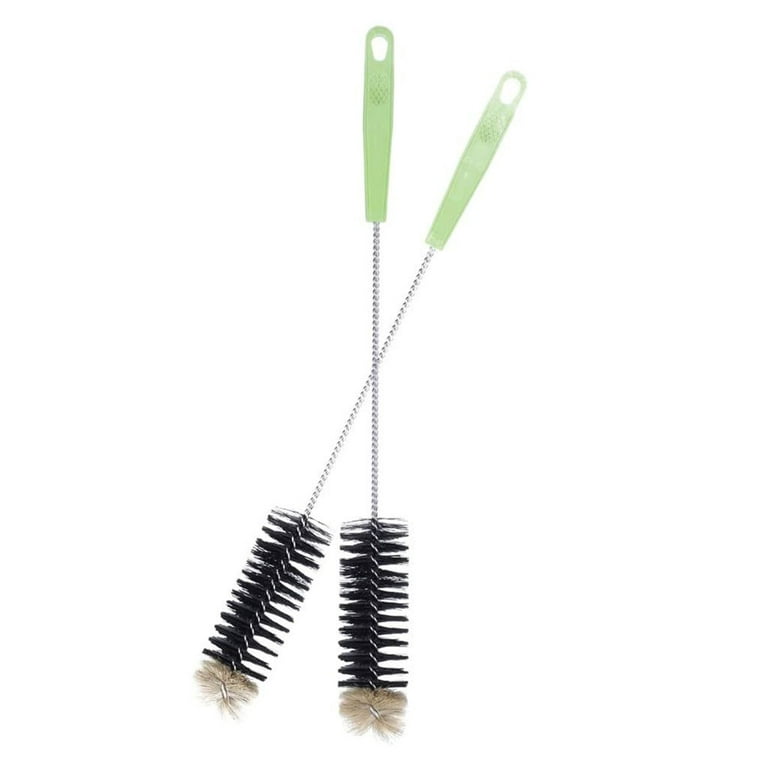 Utility Bottle Cleaning Brush Set Long Handle Thin Small Big Wire Cleaner  Bendable Flexible for Narrow Neck Skinny Spaces of Water Beer Wine Baby  Bottles Pipe Tube Flask Decanter Straw 