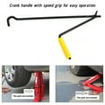 thumbnail image 3 of Llave De Con Orejeta De Gato, Acero Metálico Con De Manivela De Tijera Confiable Y Fácil De Usar Para Camión De Automóvil, 3 of 7