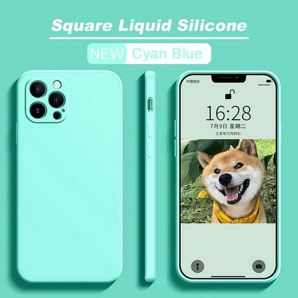 Para Huawei P40lite P30lite P20Pro P30pro P20 funda cuadrada de silicona suave líquida para P smart Z Y9 prime 2019 Honor8X funda Tan Jianjun unisex