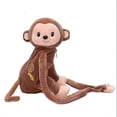 thumbnail image 1 of Women Lovely Monkey Plush Backpack Shoulder Bag Cartoon Children Stuffed Animal Bag, 1 of 5