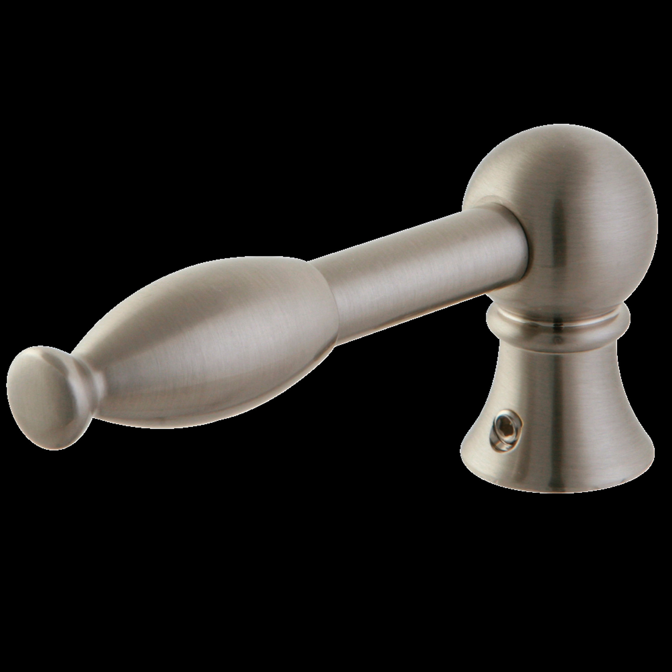 Kingston Brass KTKL8 Knight Front Mount Toilet Tank Lever, Left/Right Installation in Brushed Nickel