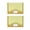Yellow, variant on Letter Size Plastic File Wallet 2 Pack Waterproof Document Organizer with Snap Button Closure, Yellow A4 Paper Storage Envelope with Label Sleeve for Office Supplies Filing System