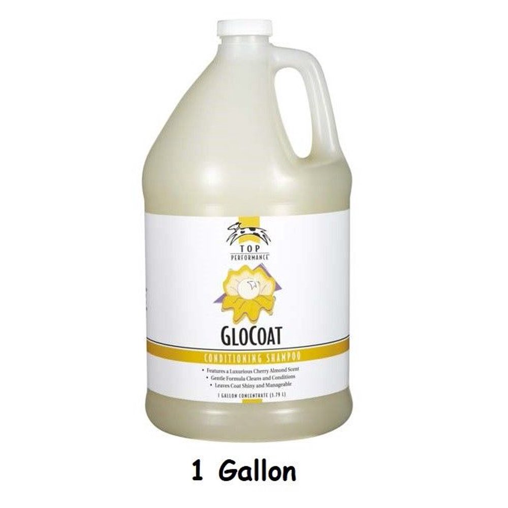 Professional Glo Coat Dog Shampoo Luxurious Shine Cherry Almond Scent