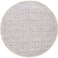 thumbnail image 1 of Safavieh Cambridge Collection CAM123C Tapis de Laine Fait Main, 8' Rond, Lavande/ivoire, 1 of 1