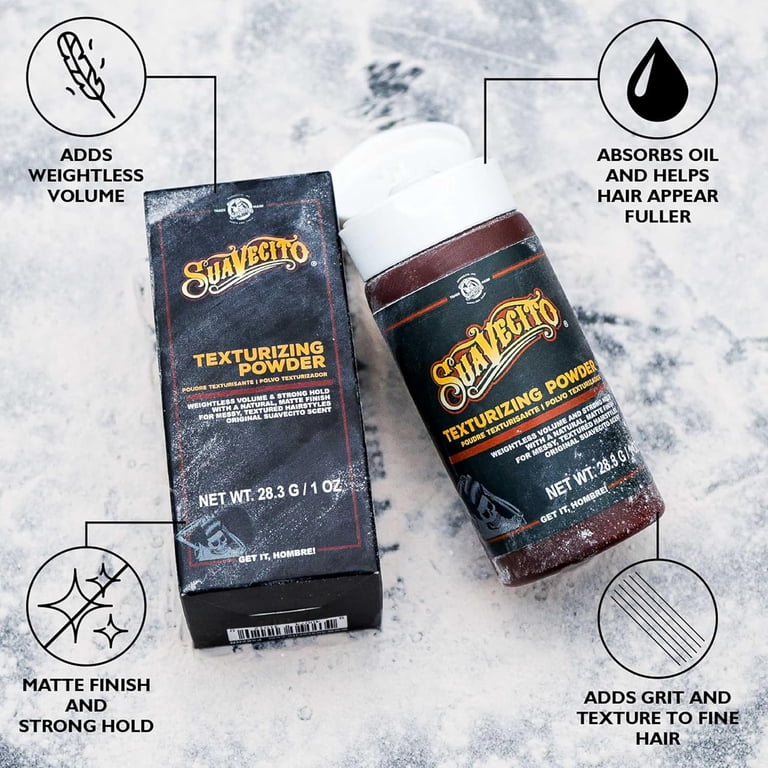 Suavecito Texturizing & Volumizing Hair Styling Powder, 1 oz photo 2