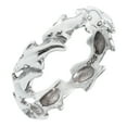 thumbnail image 1 of Dolphins Swimming Sterling Silver Ring, 1 of 1