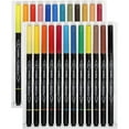 thumbnail image 2 of Lyra Aqua Brush Duo Dual Tip Marker Set, Assorted Colors, 24 Pieces, 2 of 8