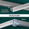 thumbnail image 6 of SUNRISEUMBRELLA Outdoor Patio Awning Retractable Awning Sun Shade Manual Patio Deck Awning (10'x8',Green), 6 of 6